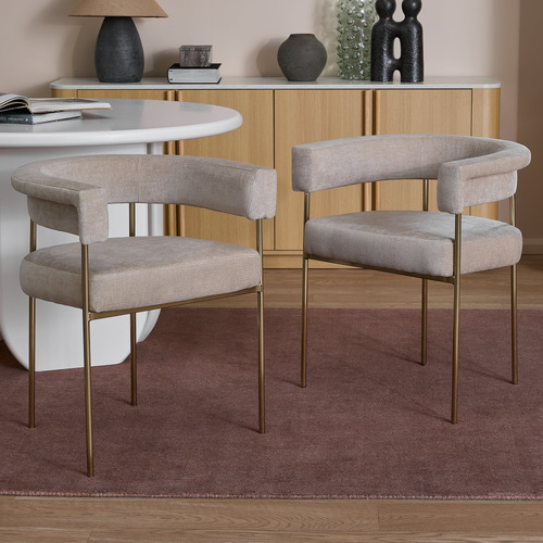 Tamara Chenille Dining Chairs