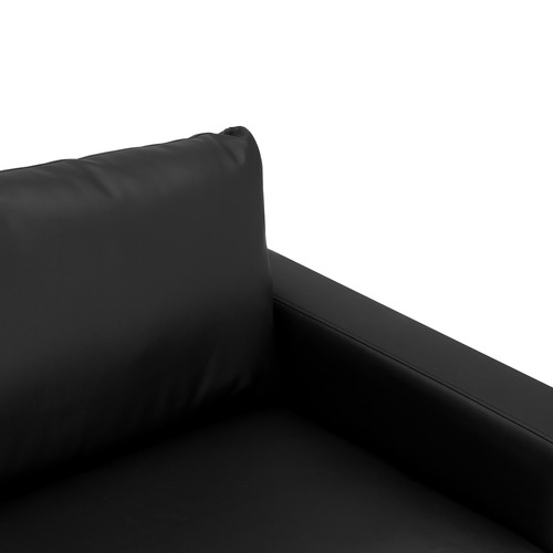 Jack 3 Seater Faux Leather Sofa