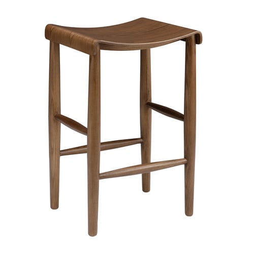 65cm Kobe Ash Wood Barstool