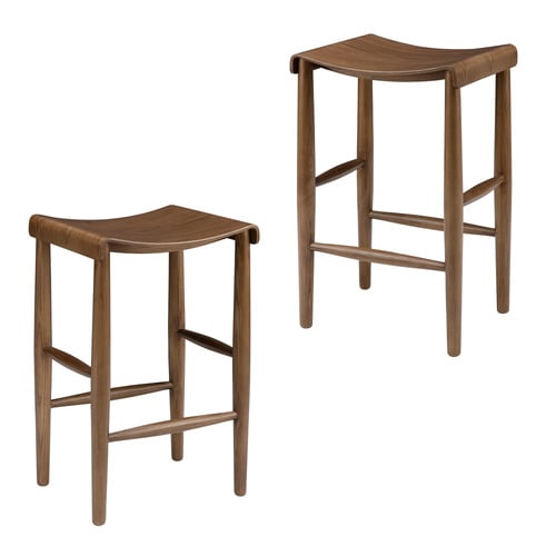 65cm Kobe Ash Wood Barstool