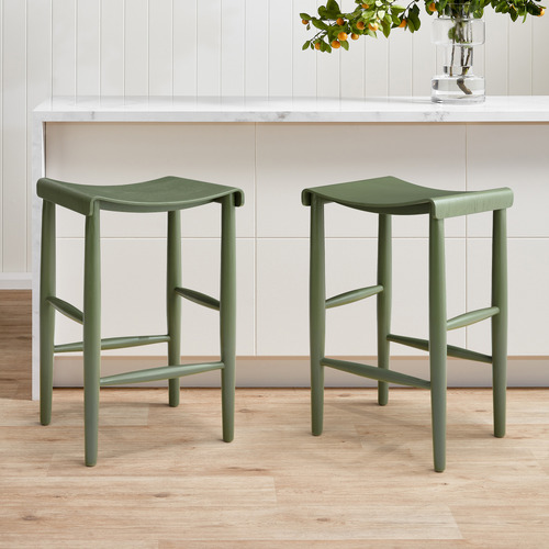 65cm Kobe Ash Wood Barstool