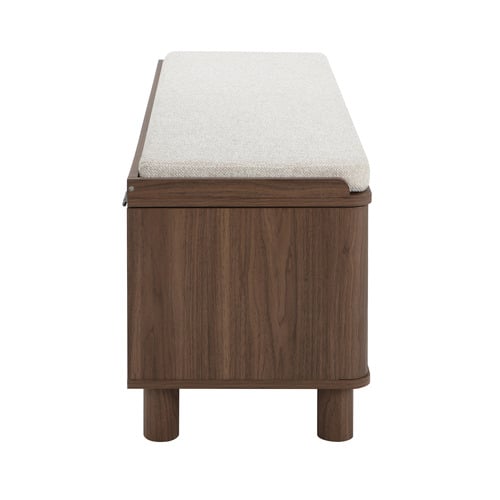 Rupert Boucle Storage Ottoman Bench