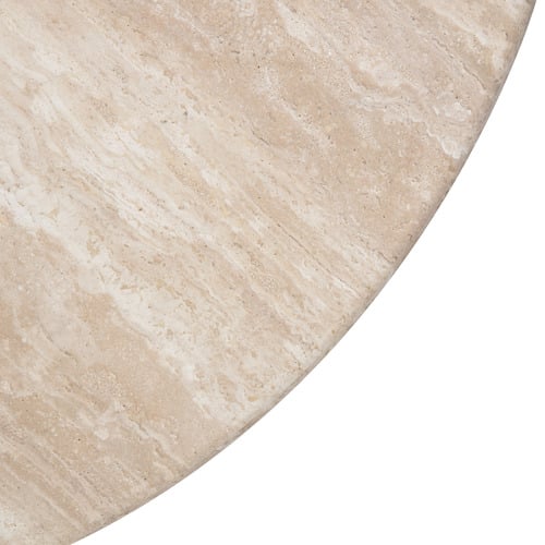 Annalisa Travertine Stone Coffee Table
