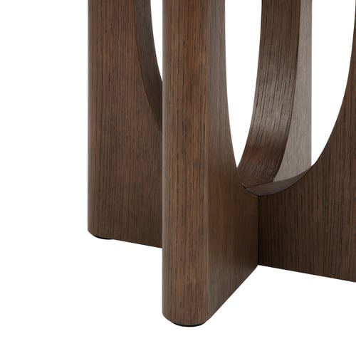 Annalisa Travertine Stone Side Table