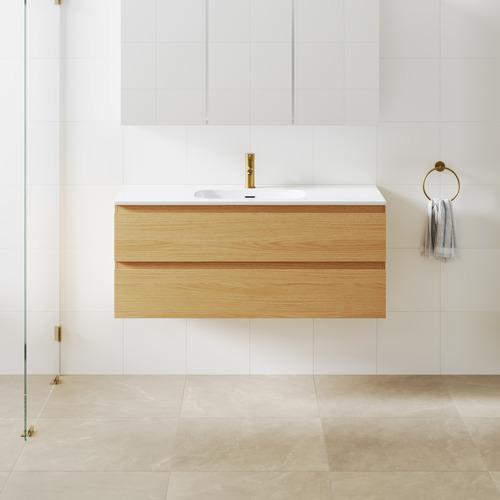 Havana 1200mm Wall Hung Single Vanity with Integrated Basin