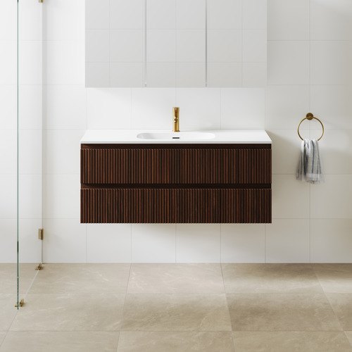 Panama 1200mm Wall Hung Single Vanity with Integrated Basin