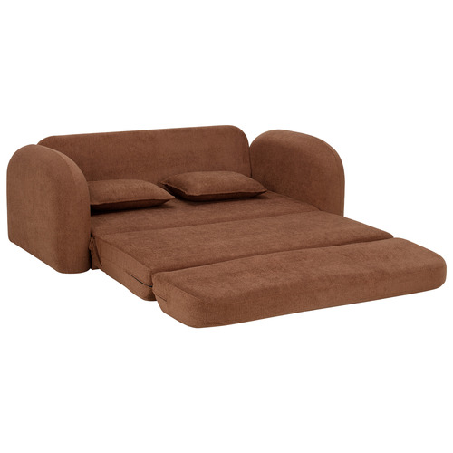 Georgia 3 Seater Queen Boucle Sofa Bed