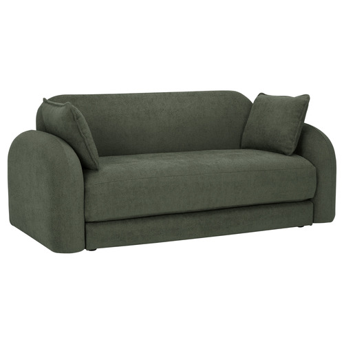 Georgia 3 Seater Queen Boucle Sofa Bed