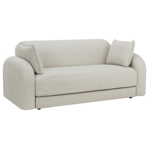 Georgia 3 Seater Queen Boucle Sofa Bed