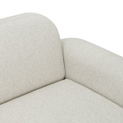 Georgia 3 Seater Queen Boucle Sofa Bed