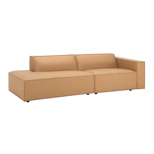 Russo 4 Seater Upholstered Sofa with Chaise