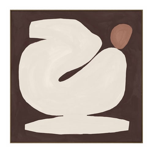 Chocolate Block Framed Canvas Wall Art