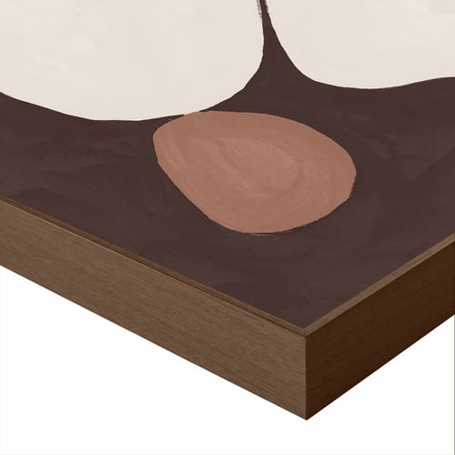 Chocolate Block Framed Canvas Wall Art