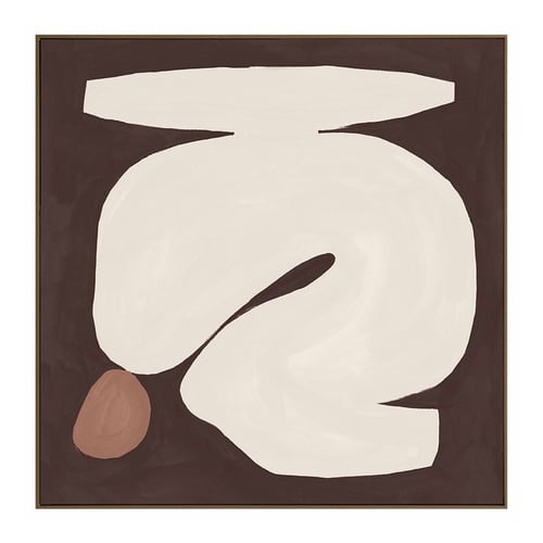 Chocolate Block Framed Canvas Wall Art