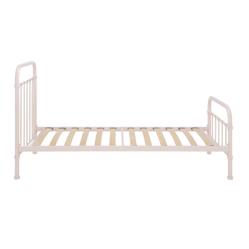 White Bailey Metal Bed Frame