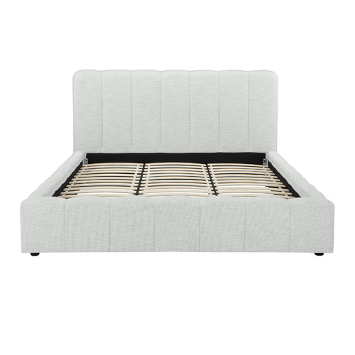 Natural Cora Boucle Bed