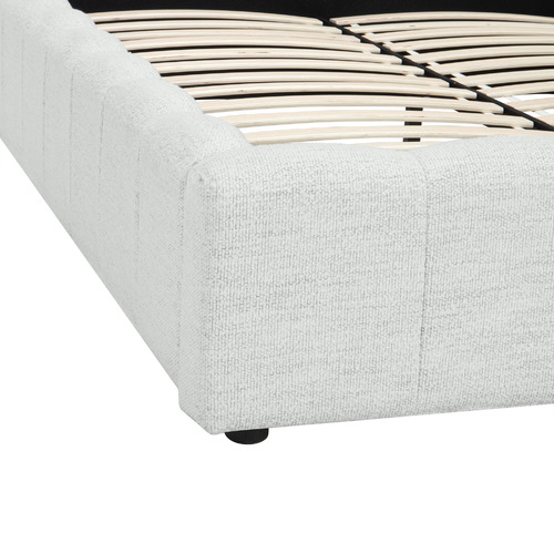 Natural Cora Boucle Bed