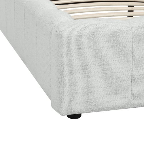 Natural Cora Boucle Bed