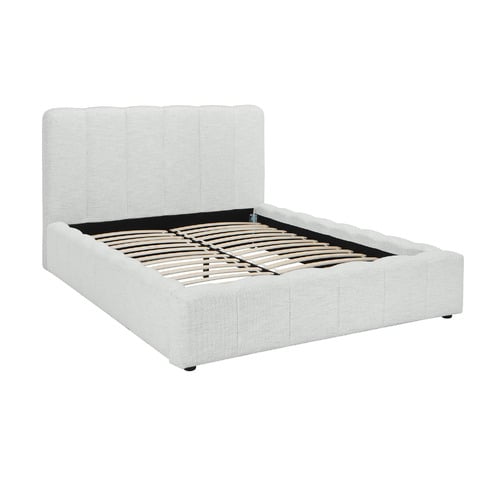 Natural Cora Boucle Bed