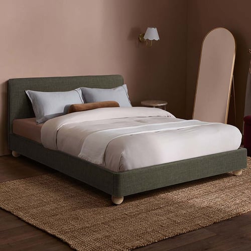 Bonnie Upholstered Ball Foot Bed