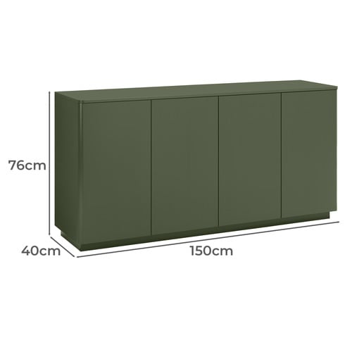 Olive Brianna 4 Door Sideboard