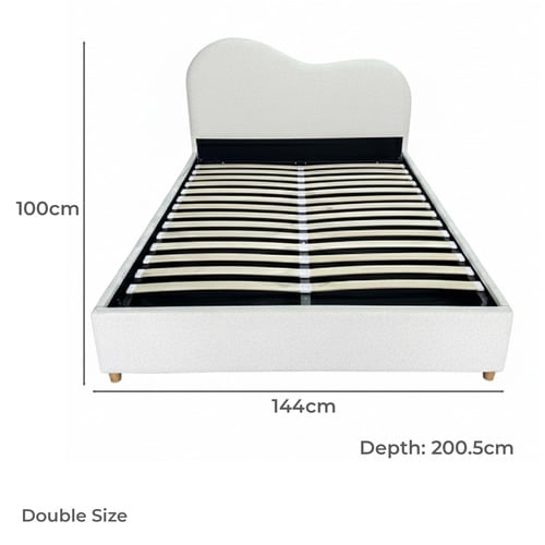 Cloud Boucle Gas Lift Bed