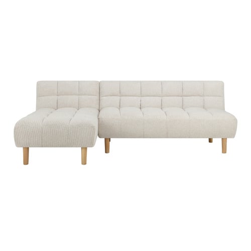 Dylan 4 Seater Chenille Sofa Bed with Reversible Chaise