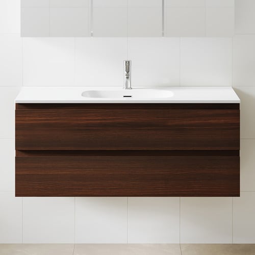 Havana 1200mm Wall Hung Single Vanity with Integrated Basin