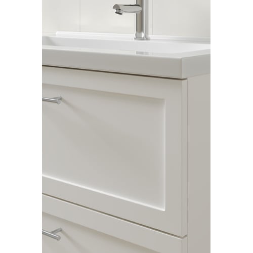Dunes 800mm Wall Hung Single Vanity with Integrated Basin