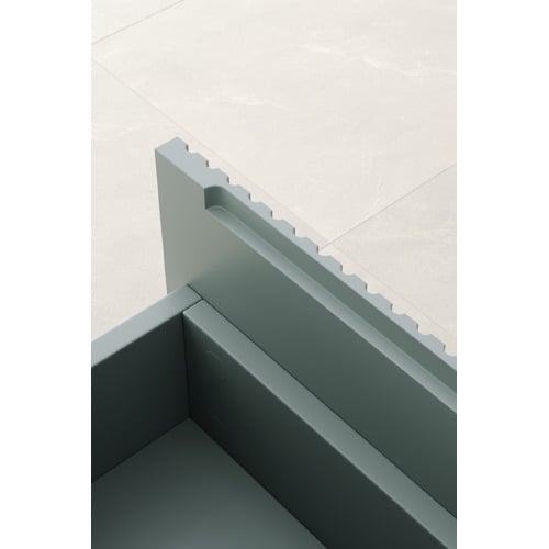 Panama 800mm Wall Hung Single Vanity with Integrated Basin
