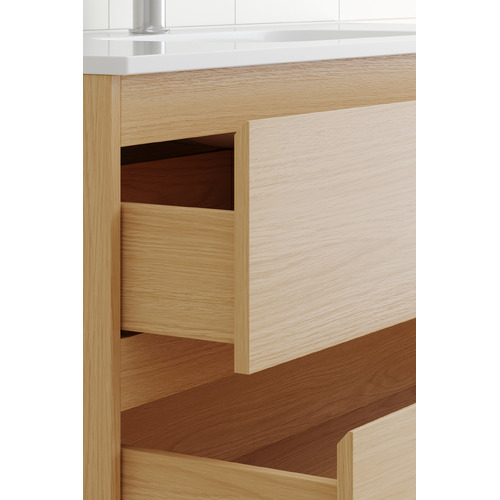 Havana 1200mm Wall Hung Single Vanity with Integrated Basin
