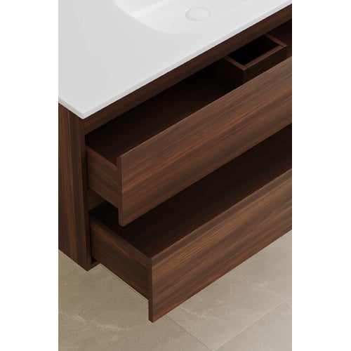 Havana 1200mm Wall Hung Single Vanity with Integrated Basin