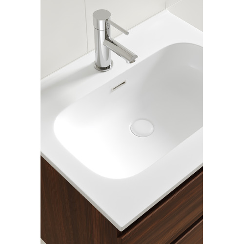 Havana 600mm Wall Hung Single Vanity with Integrated Basin