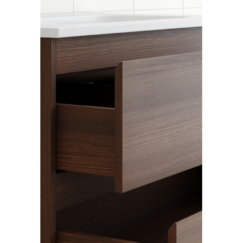 Havana 800mm Wall Hung Single Vanity with Integrated Basin