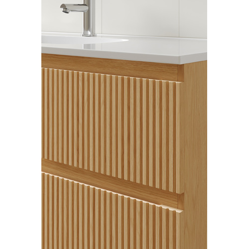 Panama 1200mm Wall Hung Single Vanity with Integrated Basin