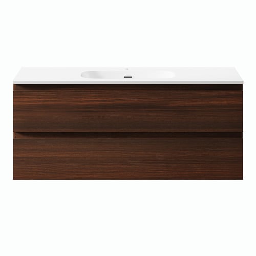 Havana 1200mm Wall Hung Single Vanity with Integrated Basin