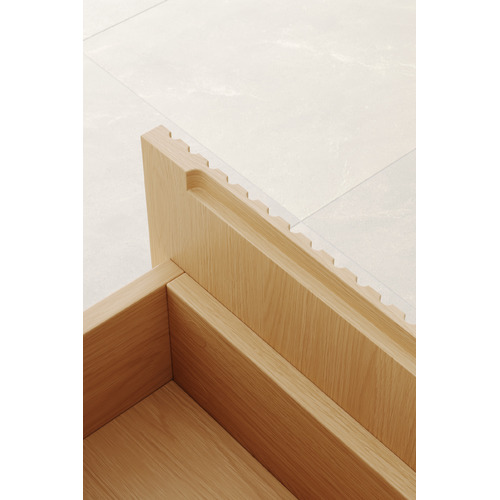 Panama 800mm Wall Hung Single Vanity with Integrated Basin