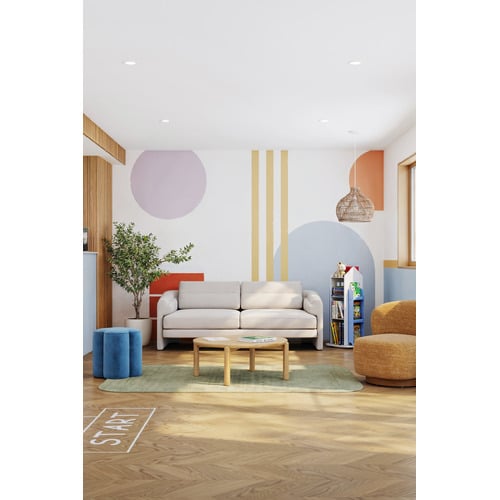 Giselle 3 Seater Velvet Sofa