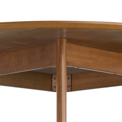 Natural Larsen Round Wooden Dining Table