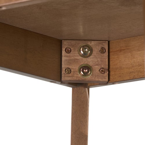 Natural Larsen Round Wooden Dining Table