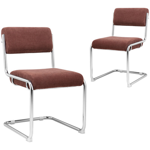 Clements Upholstered Cantilever Dining Chairs