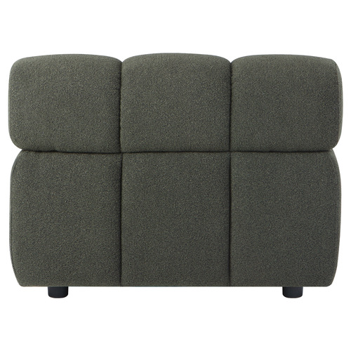Levi Boucle Armless Lounge Chair