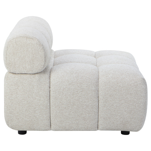 Levi Boucle Armless Lounge Chair