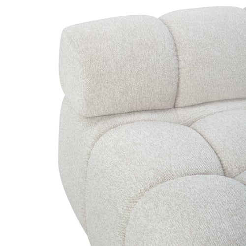 Levi Boucle Armless Lounge Chair