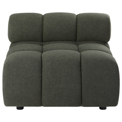 Levi Boucle Armless Lounge Chair