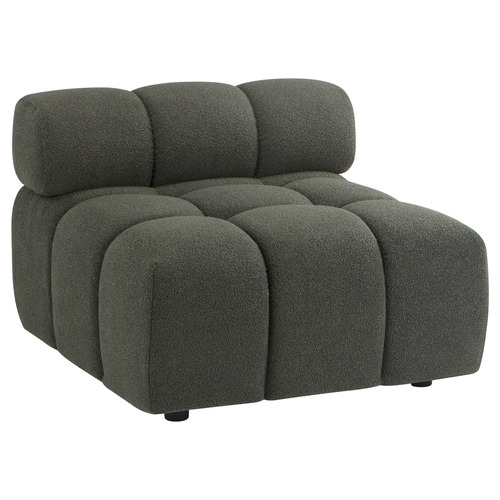 Levi Boucle Armless Lounge Chair