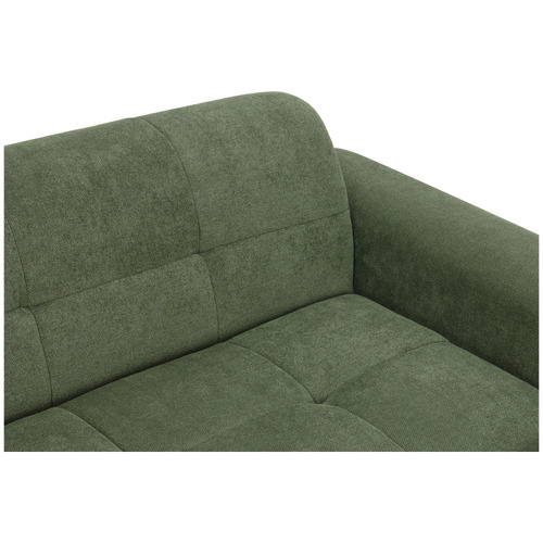 Quinn 3 Seater Chenille Sofa & Ottoman Set