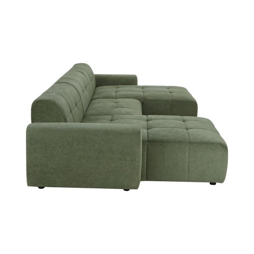 Quinn 6 Seater Chenille Sofa with Double Chaise