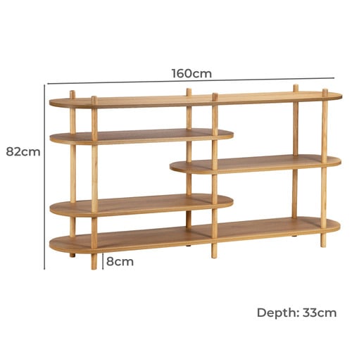 Betty 5 Tier Bookcase