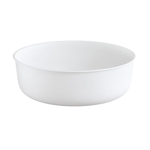 Cosmo 390mm Matte White Round Ceramic Above Counter Basin